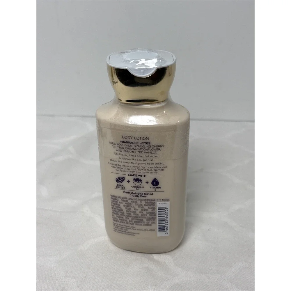 Bath & Body Works Sunset Glow Body Lotion Shea Butter Vitamin E New Sealed